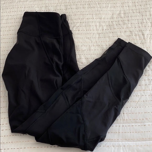 Lululemon mesh full length leggings - Picture 2 of 3